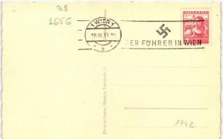 Reichskanzler Adolf Hitler, Photo Hoffman 'Der Führer in Wien' So. Stpl