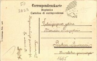 1908 SM Schiff Erzherzog Friedrich; G. Costalunga, Pola