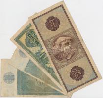 Független Horvát Állam 1941. 100K (2x) + 1943. 1000K + 5000K T:III,III- ly.
Independent State of Cro...