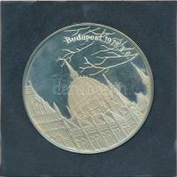 Fülöp Zoltán (1951-) 1978. "Koronázási jelvények" Ag emlékérem plasztiktokban tanúsítvánny...