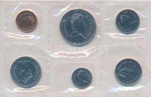 Kanada 1986. 1c-1$ (6xklf) forgalmi sor fólia csomagolásban T:1
Canada 1986. 1 Cent - 1 Dollar (6xdi...