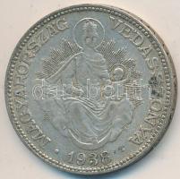 1938. 2P Ag "Madonna" T:2-
Adamo P7