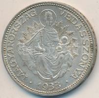 1933. 2P Ag "Madonna" T:2
Adamo P7