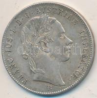 1856B 20Kr Ag "Ferenc József" T:2 
Adamo M11