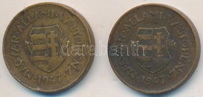 1947. 2f tombak (2xklf) T:2,2-