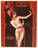 1925 A Paris Plaisirs francia erotikus újság 34. száma sok képpel / 1925 Paris Plaisirs No. 34. erotic journal