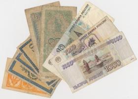 Vegyes: Orosz Birodalom 1915. 50k (3x) + Szibéria / Szibériai Ideiglenes Kormány 1919. 50k + Szovjet...