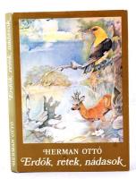 Herman Ottó: Erdők, rétek, nádasok(Válogatás Herman Ottó műveiből.) Bp., 1986, Móra Ferenc Könyvkiadó. Kiadói egészvászon kötés, védőborítóval, jó állapotban.