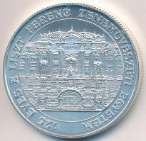 2000. 3000Ft Ag "125 éves a Liszt Ferenc Zeneművészeti Egyetem" tanúsítvánnyal T:BU