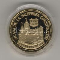 Románia 2003. 500L "Drakula kastély 625 éves" próba tombak, csak cca 10db létezhet belőle! T:PP