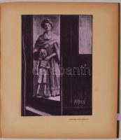 Az Újság albuma az 1906. évre ajándékul előfizetőinek. Kiadói aranyozott egészvászon kötés, belül a ...