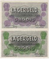 Ausztria/hadifogolytábor/Grödig 20H,1K T:I,I-