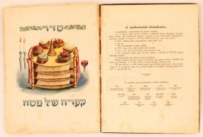 Haggadah, A Peszách ünnepi elbeszélés. Fordította és magyarázta: Dr. Singer Leó várpalotai rabbi. Sz...