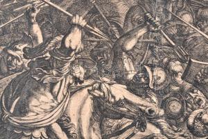 1609 Nicolaus van Aelst (1526-1613), Antonio Tempesta (1555-1630): Battle against the Jews. Nagymére...