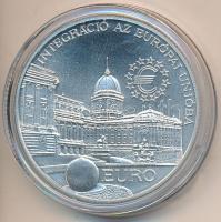 1997. 2000Ft Ag "Integráció az EU-ba-EURO I" T:BU