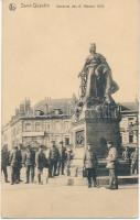 Saint-Quentin, October 8th statue, hairdresser's shop, soldiers (gluemark)