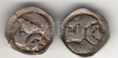 IV.László 1272-1290. Denár Ag (2x) ÉH313 T:3+ p