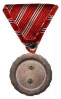 1957. "Szolgálati Érdemérem" zománcozott Br kitüntetés mellszalagon sérült eredeti tokban ...