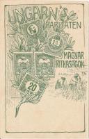 Magyar ritkaságok, Magyar Filatelista nap / Hungarian stamps, So. Stpl
