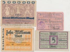 Ausztria / Német Birodalom / Németország / Weimari Köztársaság 1916-1925. 18db vegyes városi szükség...