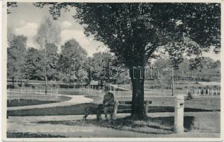 Miskolc, Görömböly-Tapolca-fürdő, park