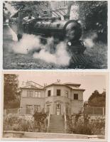 41 db MODERN képeslap az 50-es és 60-as évekből, benne városképes lapok, és motívum lapok, főként fe...