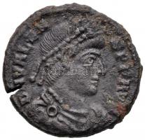 Római Birodalom / Siscia / Valens 367-375. AE3 Br (2.9g) T:2- ph. Roman Empire / Siscia / Valens 367-375. AE3 Br D N VALEN-S P F AVG / GLORIA RO-MANORVM - R - .BSISC (2.9g) C:VF edge error RIC IX 14b type x