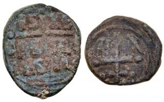 Bizánci Birodalom / Konstantinápoly? / III. Rómanosz 1028-1034. AE Follis (12,09g) + VII. Mikhaél 10...