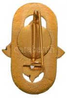 ~1960. "Testnevelés és Sport Érdemes Dolgozója" aranyozott, zománcozott fém jelvény eredet...