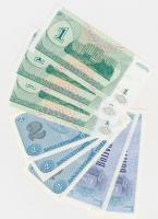 Vegyes: Venezuela 1989. 1B (2x) sorszámkövetők + 2B (3x) sorszámkövetők + Transznisztria 1994. 1R (3...