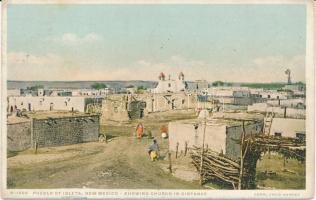 Pueblo of Isleta, New Mexico, church