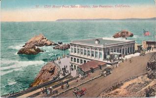 San Francisco, California; Cliff House from Sutro Heights