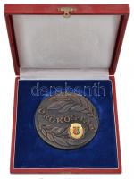 ~1970-1980. "Csepel SC 1912 - Örökös tag" névre szóló Br plakett eredeti tokban (97mm) T:1