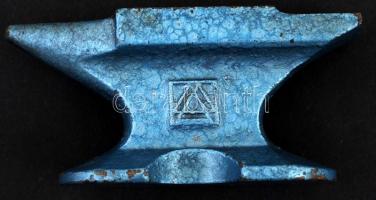 Órás mini üllő, jó állapotban, 11x5 cm