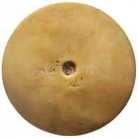 1988. "Szent István halálának évfordulójára" Br plakett (105mm) T:2