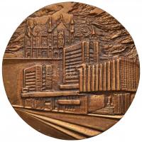 ~1970-1980. "Hungavis - Kecskemét" Br plakett (110x104mm) + "Kecskemét Város Tanácsa&...