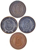 1994. "A magyar katonai térképészet megalakulásának emlékére 1919-1994" ezüstözött fém eml...