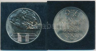 Csíkszentmihályi Róbert (1940-) 1989. "1956-1989 Vértanúink emlékére" MDF alpakka emlékére...