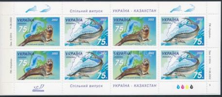 Marine animals stampbooklet, Tengeri állatok bélyegfüzet