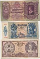 30db-os vegyes pengő bankjegy tétel T:vegyes