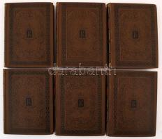 Kisfaludi Kisfaludy Károly minden munkái I-VI. Hetedik bővített kiadás. Magyar remekírók sorozat. Bp...