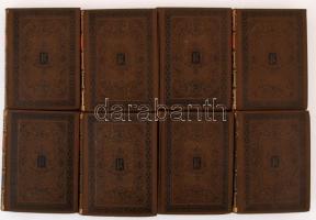 Kisfaludy Sándor minden munkái I-VIII. Negyedik kiadás. Magyar remekírók sorozat. Bp., 1893, Frankli...