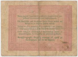 1848. 5Ft "Kossuth bankó" vörösesbarna T:III,III-