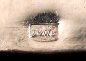 Női ezüst karkötő, gazdagon díszített, jelzett, Ag.g, 31gr./Women's silver bracelet, richly dec...