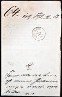 1892 Csongrád, Hegyi Antal plébános nyílt levele Schuster Constantin váci megyéspüspöknek Bajcsy Gáb...