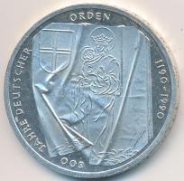 NSZK 1990J 10M Ag "800 éves a Német Lovagend" T:2 (PP)
GFR 1990J 10 Mark Ag "800th An...