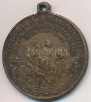 1901. "A dolni miholjaci és görcsönyi hadgyarkolatra" Br emlékérem mellszalag nélkül T:3
H...