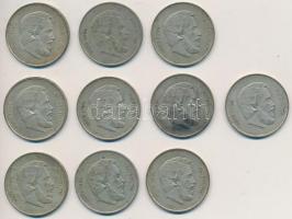 1947. 5Ft Ag "Kossuth" (10x) T:2-,3