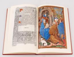 Csapodi Csaba: A párizsi hóráskönyv. Budapest, Helikon 1985. Bársony kötésben és dísz tokban, kísérő...