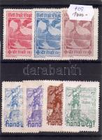 1915. 7 klf osztrák propaganda levélzáró / 7 versch. österreichische Propagandavignetten